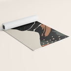Black Hair No. 2 Yoga Mat Gallery Image 2
