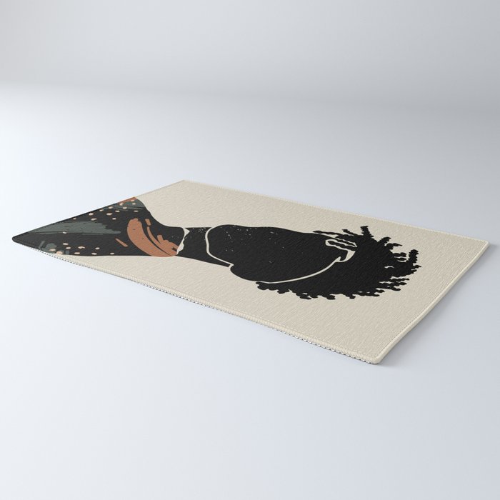 Black Hair No. 2 Rug Gallery Image 3