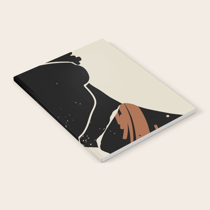 Black Hair No. 2 Notebook Gallery Image 2