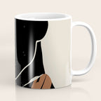 Black Hair No. 2 Coffee Mug Gallery Image 1