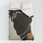 Black Hair No. 2 Comforter Gallery Image 6