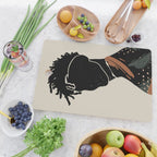 Black Hair No. 2 Cutting Board Gallery Image 2