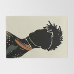 Black Hair No. 2 Rug Gallery Image 2