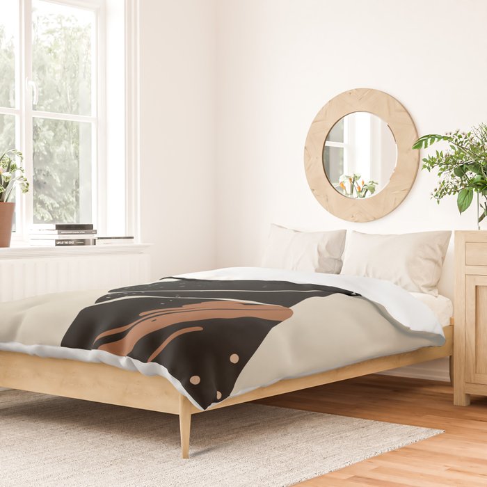 Black Hair No. 2 Duvet Cover Gallery Image 2