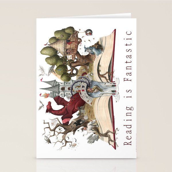 Reading is Fantastic Stationery Card Gallery Image 1