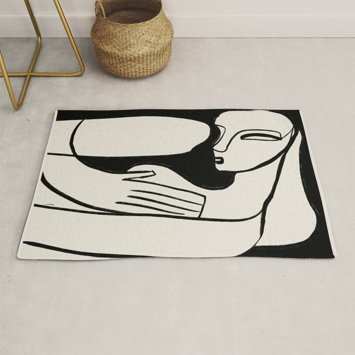 Abstract Female Figure 24 Rug Gallery Image 1
