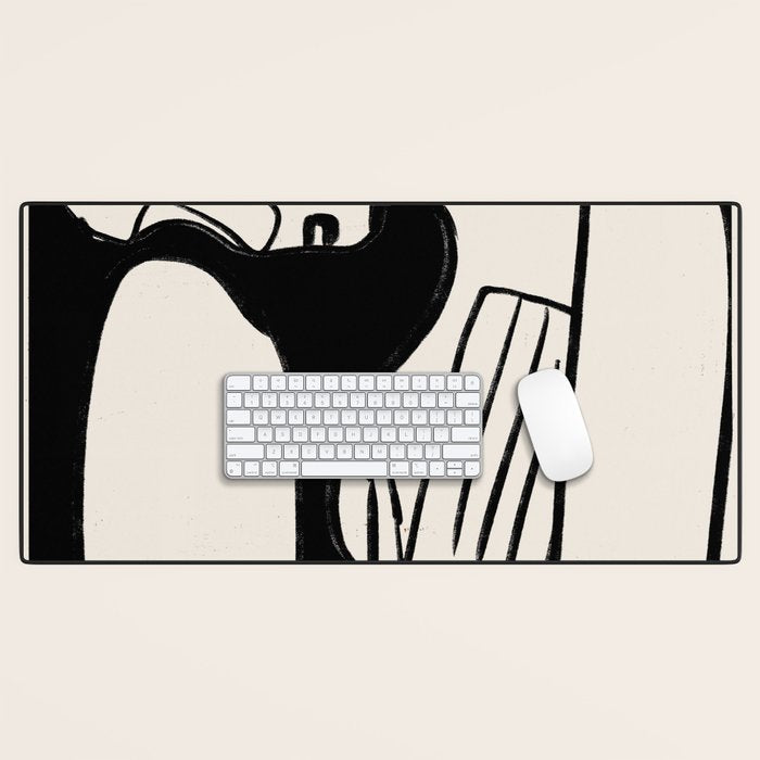 Abstract Female Figure 24 Desk Mat Gallery Image 1