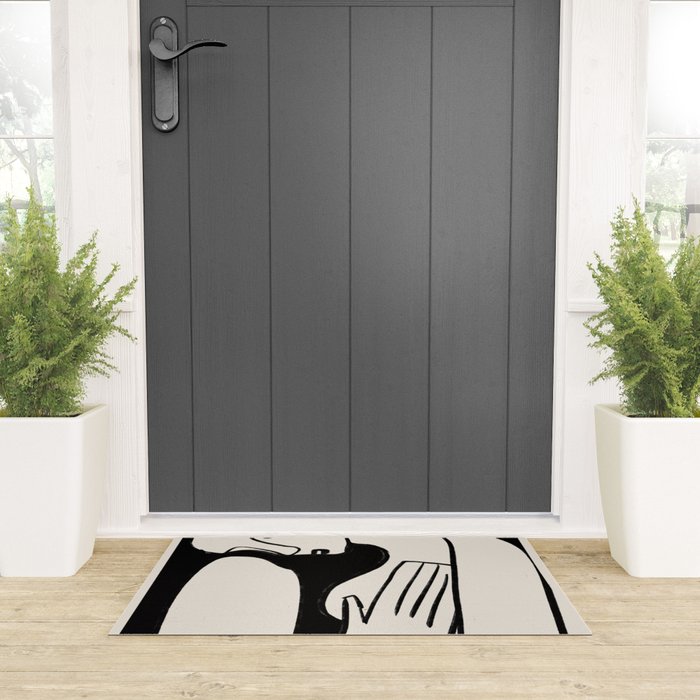 Abstract Female Figure 24 Welcome Mat Gallery Image 3