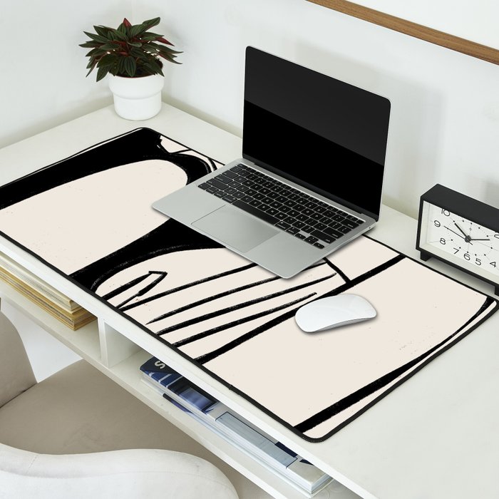 Abstract Female Figure 24 Desk Mat Gallery Image 2