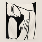 Abstract Female Figure 24 Wall Tapestry Gallery Image 4