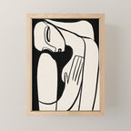 Abstract Female Figure 24 Mini Art Print Gallery Image 1