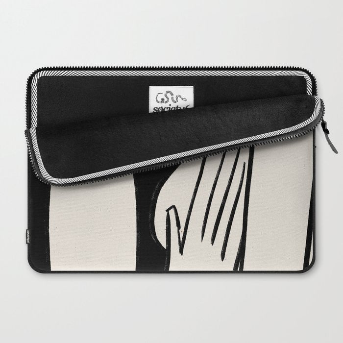 Abstract Female Figure 24 Laptop Sleeve Gallery Image 2