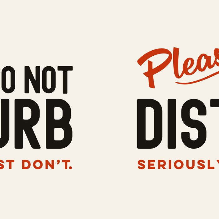 Please Do Not Disturb. Seriously Just Don't. Funny Office Coffee Mug Gallery Image 2