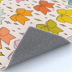 Rainbow Bow Print Rug Gallery Image 4