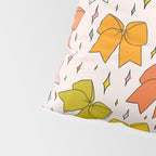 Rainbow Bow Print Pillow Sham Gallery Image 4