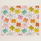 Rainbow Bow Print Jigsaw Puzzle Gallery Image 1