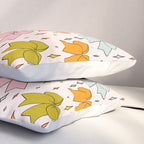Rainbow Bow Print Pillow Sham Gallery Image 3
