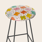 Rainbow Bow Print Stool Gallery Image 2