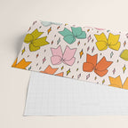 Rainbow Bow Print Wrapping Paper Gallery Image 2