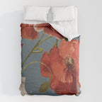 Poppies in Vase 1 Comforter Gallery Image 6
