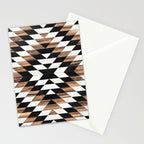Urban Tribal Pattern No.13 - Aztec - Concrete and Wood Stationery Card Gallery Image 2