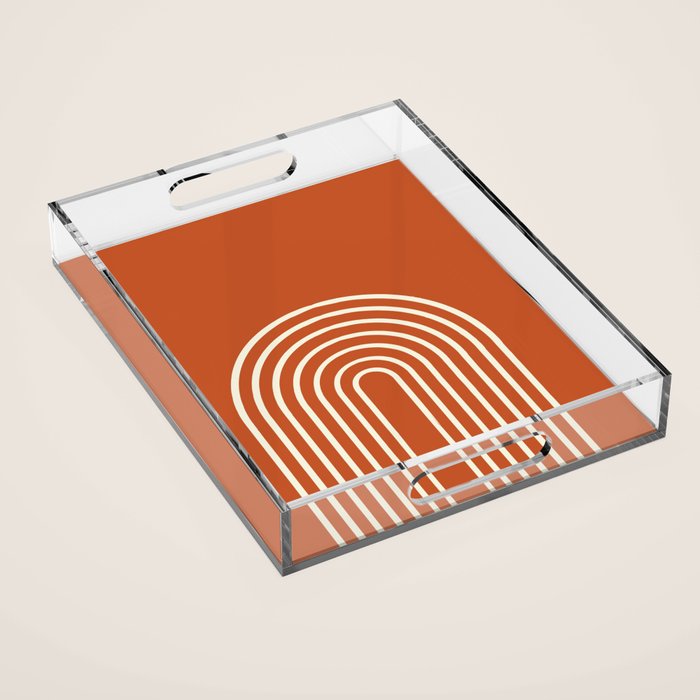 Terracota Acrylic Tray Gallery Image 1