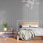 Black and white zebra stripe print art pattern Wallpaper Gallery Image 3