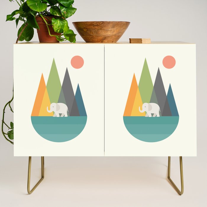 Walk In Peace Credenza Gallery Image 1