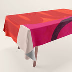 relations - shapes minimal painting abstract Tablecloth Gallery Image 1