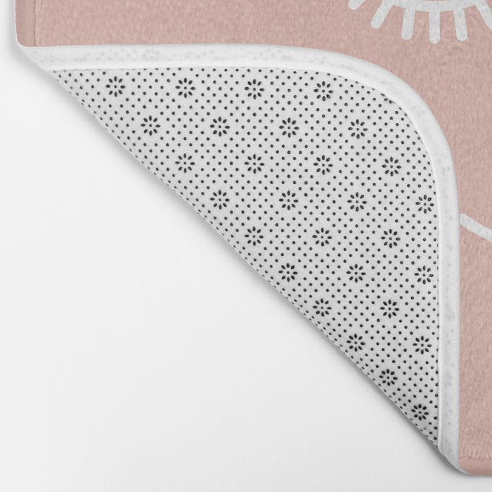 Wink (Pink) Bath Mat Gallery Image 2