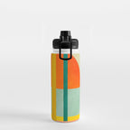 trees with tropical sun Water Bottle Gallery Image 2