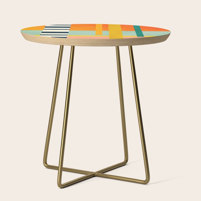 trees with tropical sun Side Table Gallery Image 1