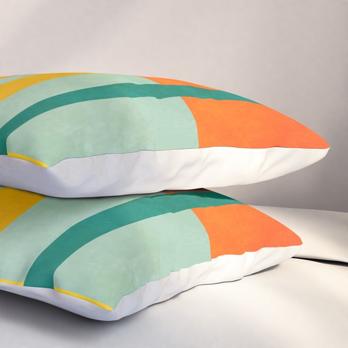 trees with tropical sun Pillow Sham Gallery Image 3