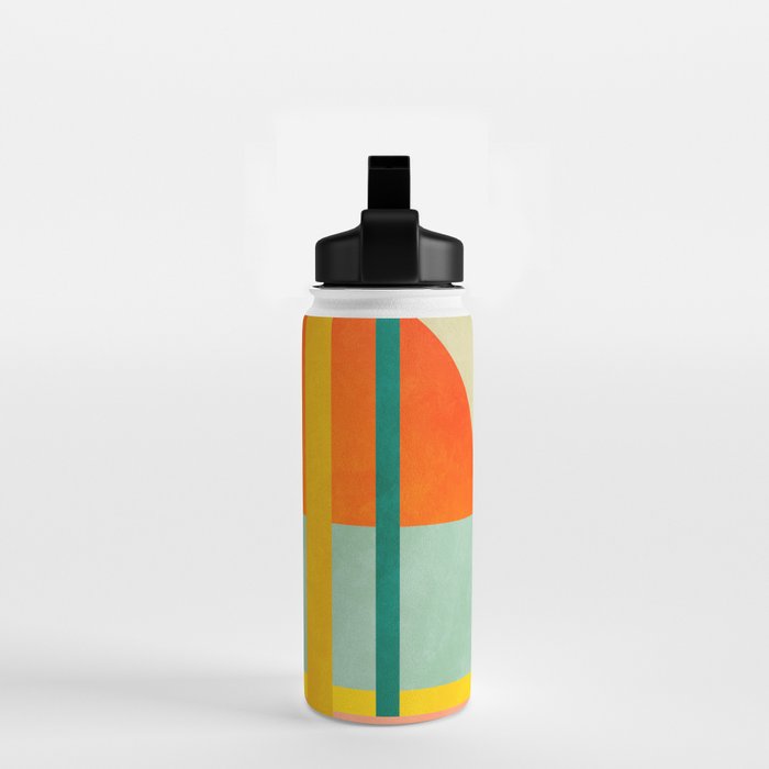 trees with tropical sun Water Bottle Gallery Image 2