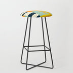 trees with tropical sun Stool Gallery Image 1