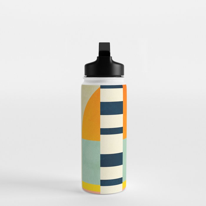 trees with tropical sun Water Bottle Gallery Image 3