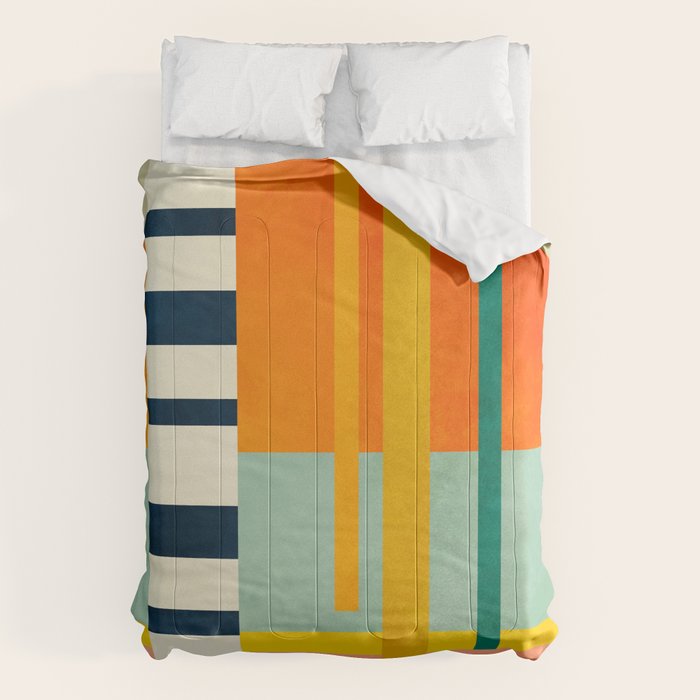 trees with tropical sun Comforter Gallery Image 1