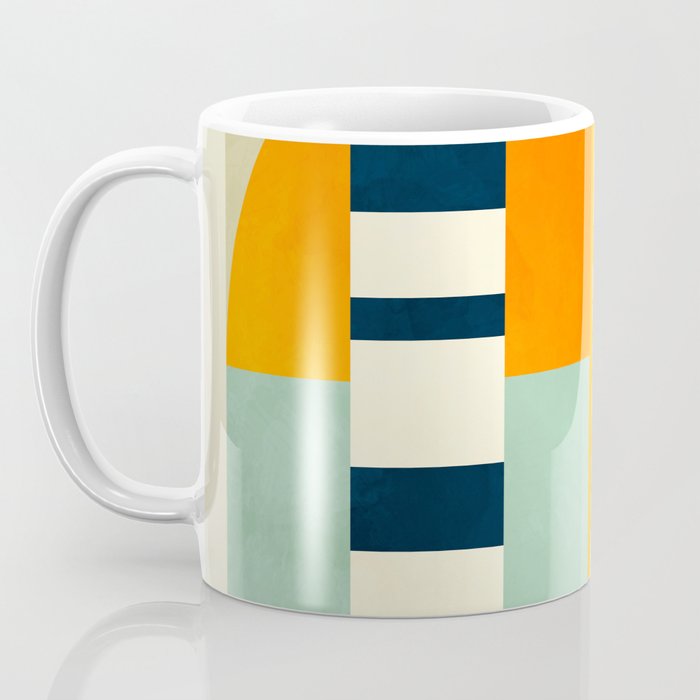 trees with tropical sun Coffee Mug Gallery Image 3