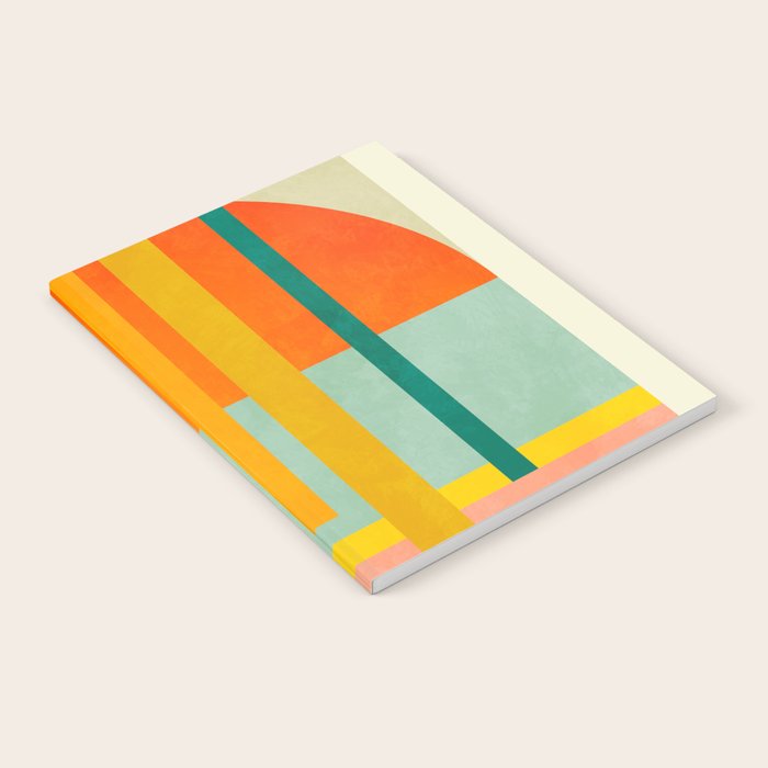 trees with tropical sun Notebook Gallery Image 2