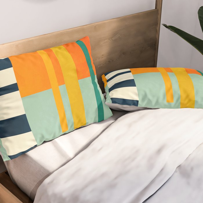 trees with tropical sun Pillow Sham Gallery Image 2