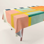 trees with tropical sun Tablecloth Gallery Image 1