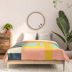 trees with tropical sun Comforter Gallery Image 3