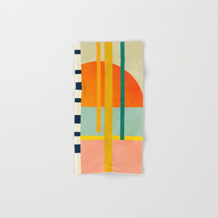 trees with tropical sun Bath Towel Gallery Image 1