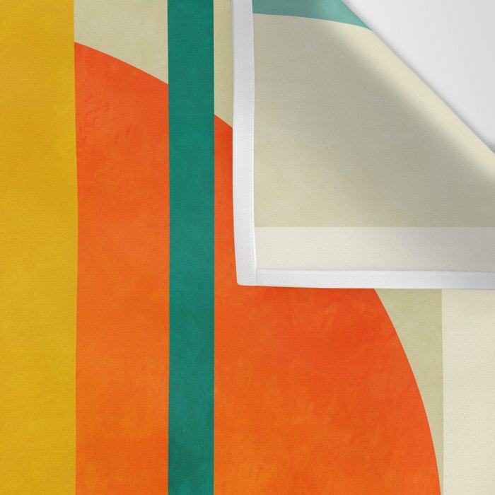 trees with tropical sun Wall Tapestry Gallery Image 3