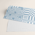 Retro Checkered Squares B Wrapping Paper Gallery Image 2