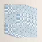 Retro Checkered Squares B Wrapping Paper Gallery Image 3