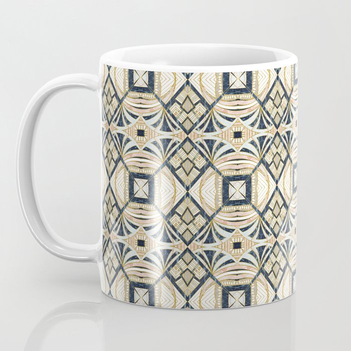 Mosaic marbled art deco II Coffee Mug Gallery Image 3