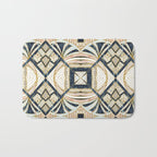 Mosaic marbled art deco II Bath Mat Gallery Image 1