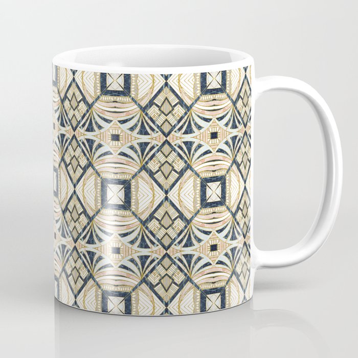 Mosaic marbled art deco II Coffee Mug Gallery Image 1