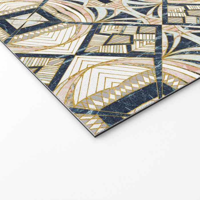 Mosaic marbled art deco II Welcome Mat Gallery Image 2